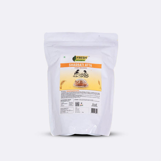 Sharbati Atta (Stone Grounded) - FRESHINTHEBOX