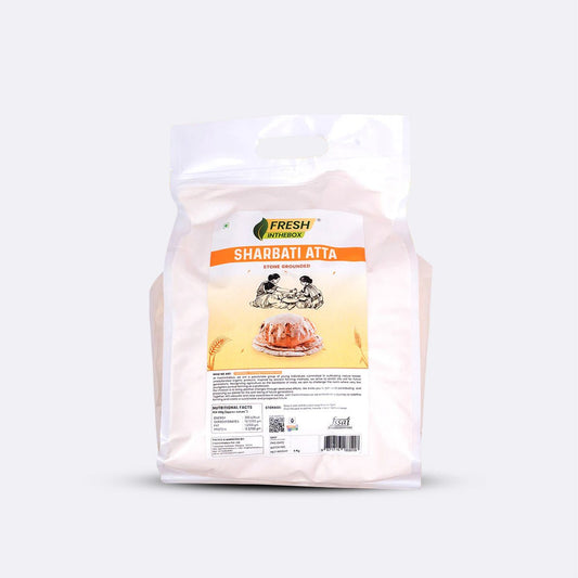 Sharbati Atta (Stone Grounded) - FRESHINTHEBOX