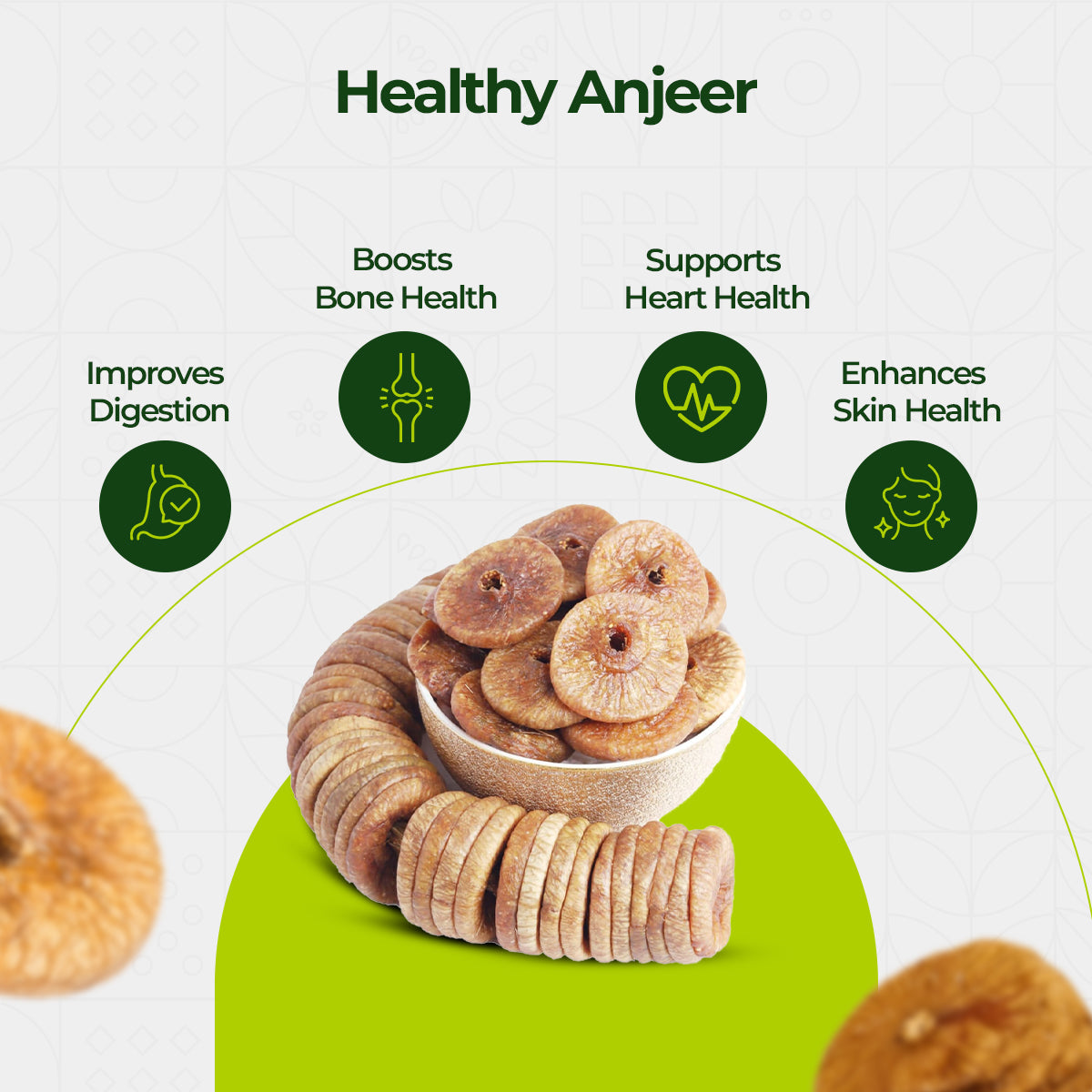 Dried Fig (Anjeer) 500gm