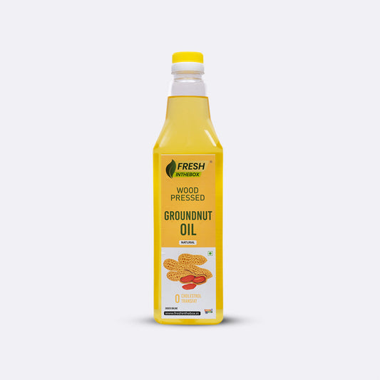 Wood Pressed Groundnut Oil