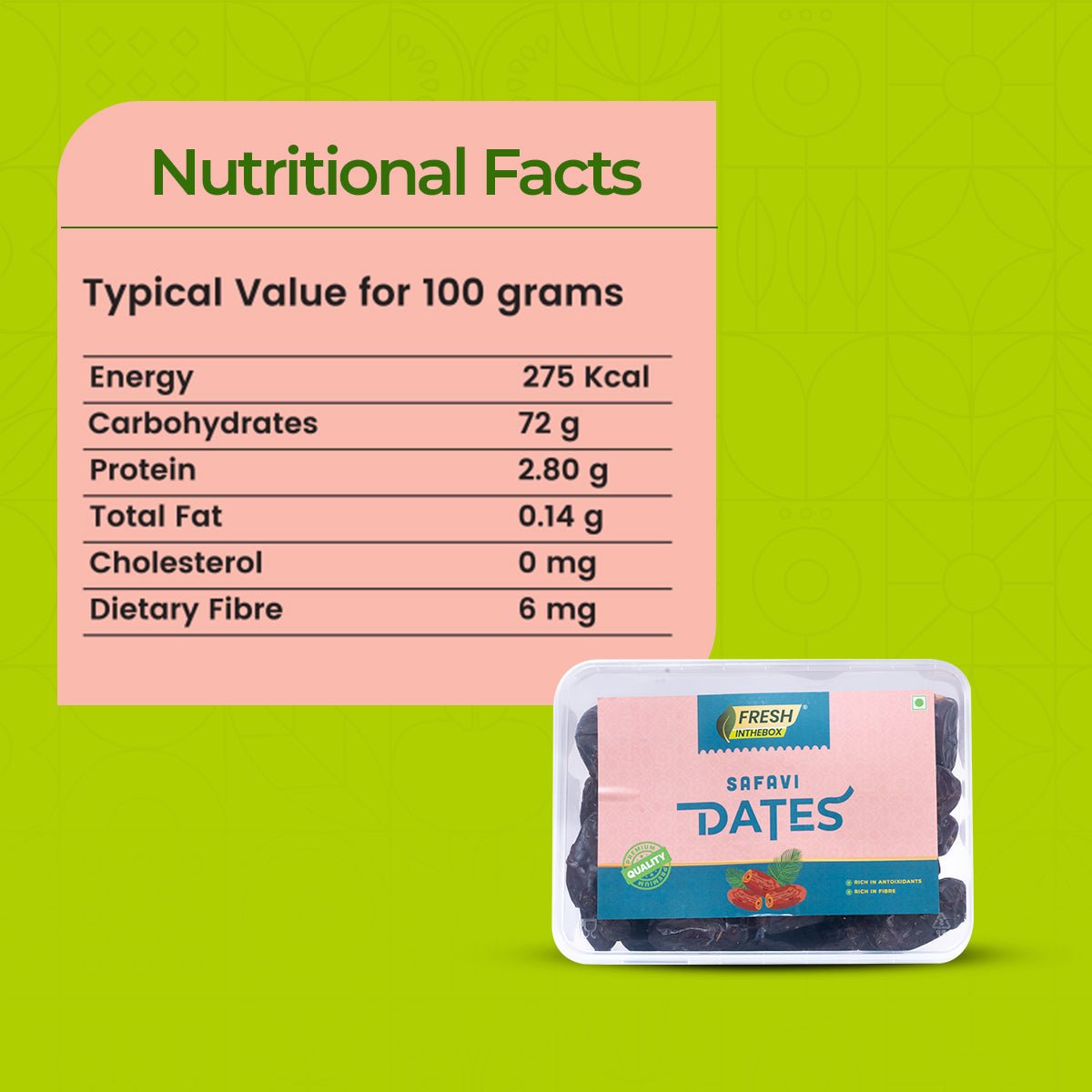Safawi Dates - FRESHINTHEBOX