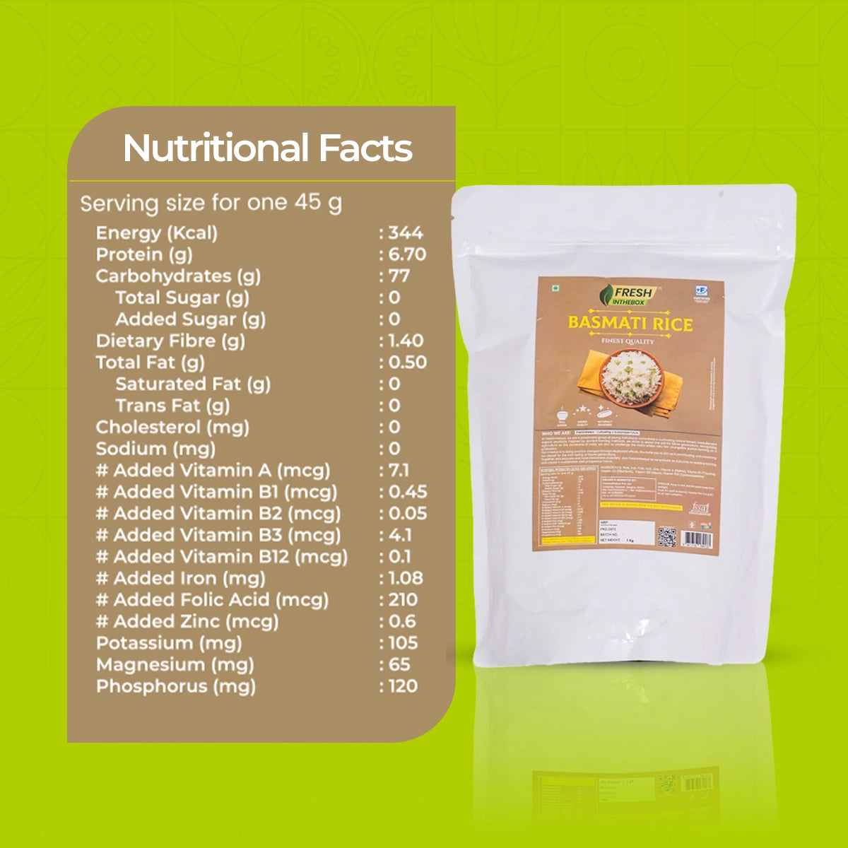 BasmatI Regular Rice