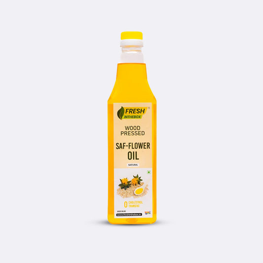 Wood-Pressed Safflower Oil
