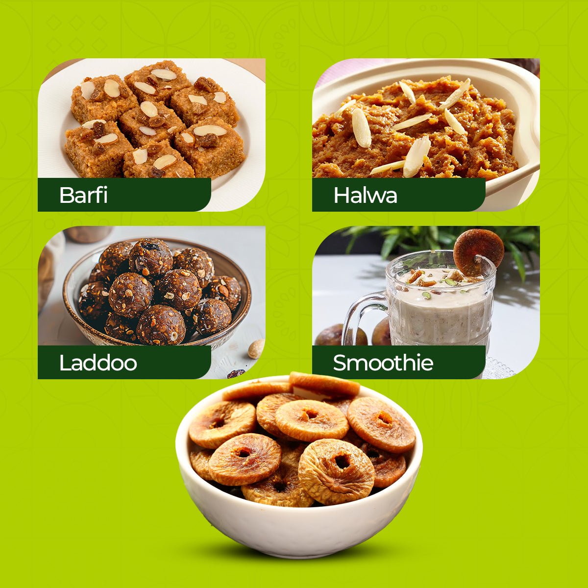 Dried Fig (Anjeer) 500gm - FRESHINTHEBOX