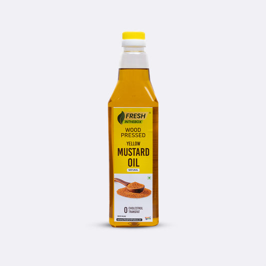 Wood-pressed Yellow Mustard Oil