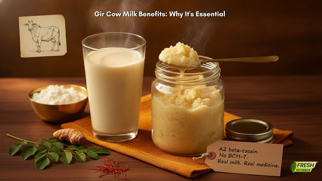 Gir Cow Milk Benefits: Why It's Essential for Pregnancy, Babies & Daily Health