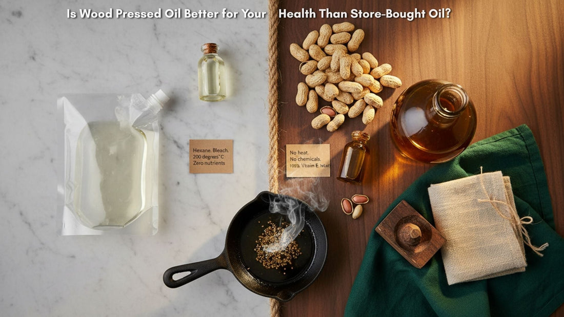 Is Wood Pressed Oil Better Than Refined Oil/Store-Bought Oil?