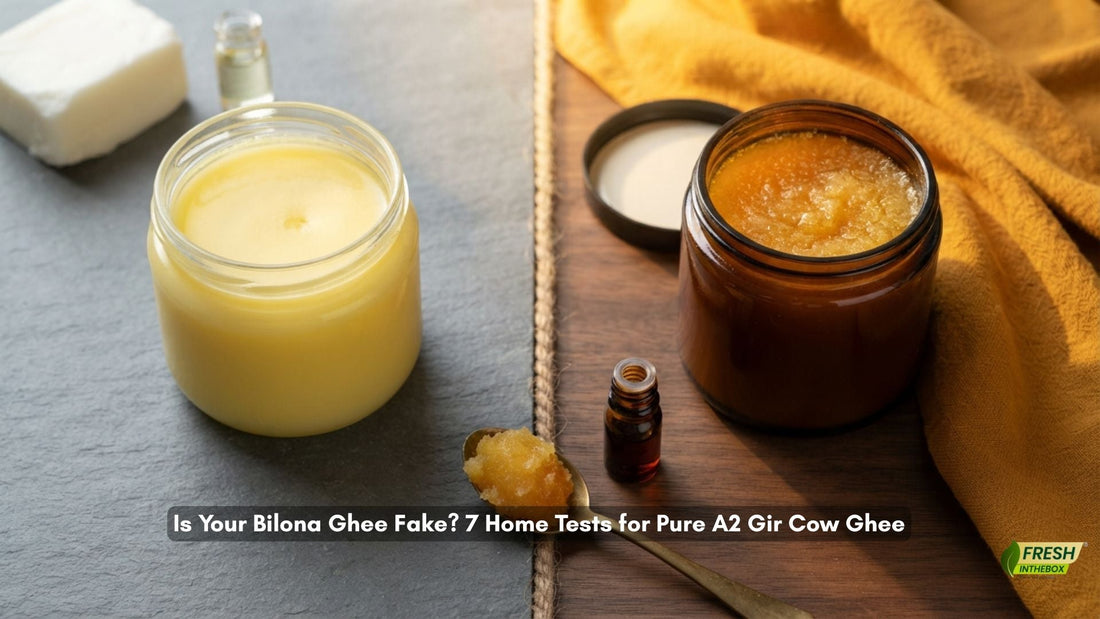 Is Your Bilona Ghee Fake? 7 Home Tests for Pure A2 Gir Cow Ghee