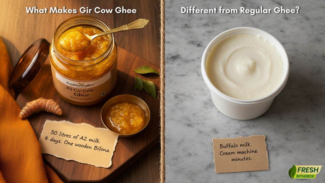 What Makes Gir Cow Ghee Different from Regular Ghee
