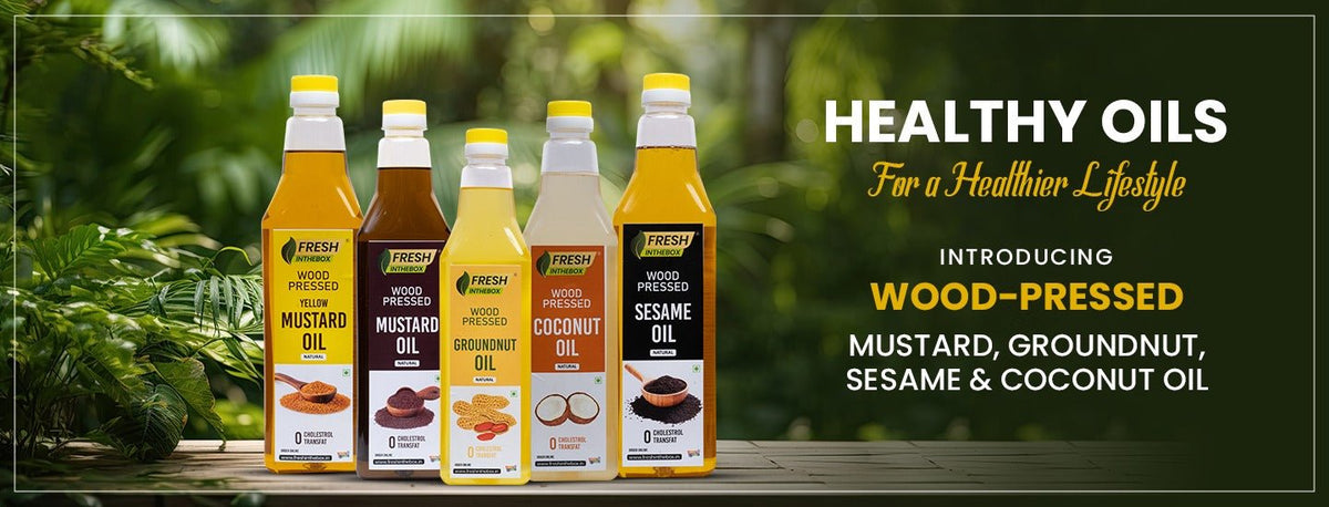 Cold-Pressed Oils - FRESHINTHEBOX