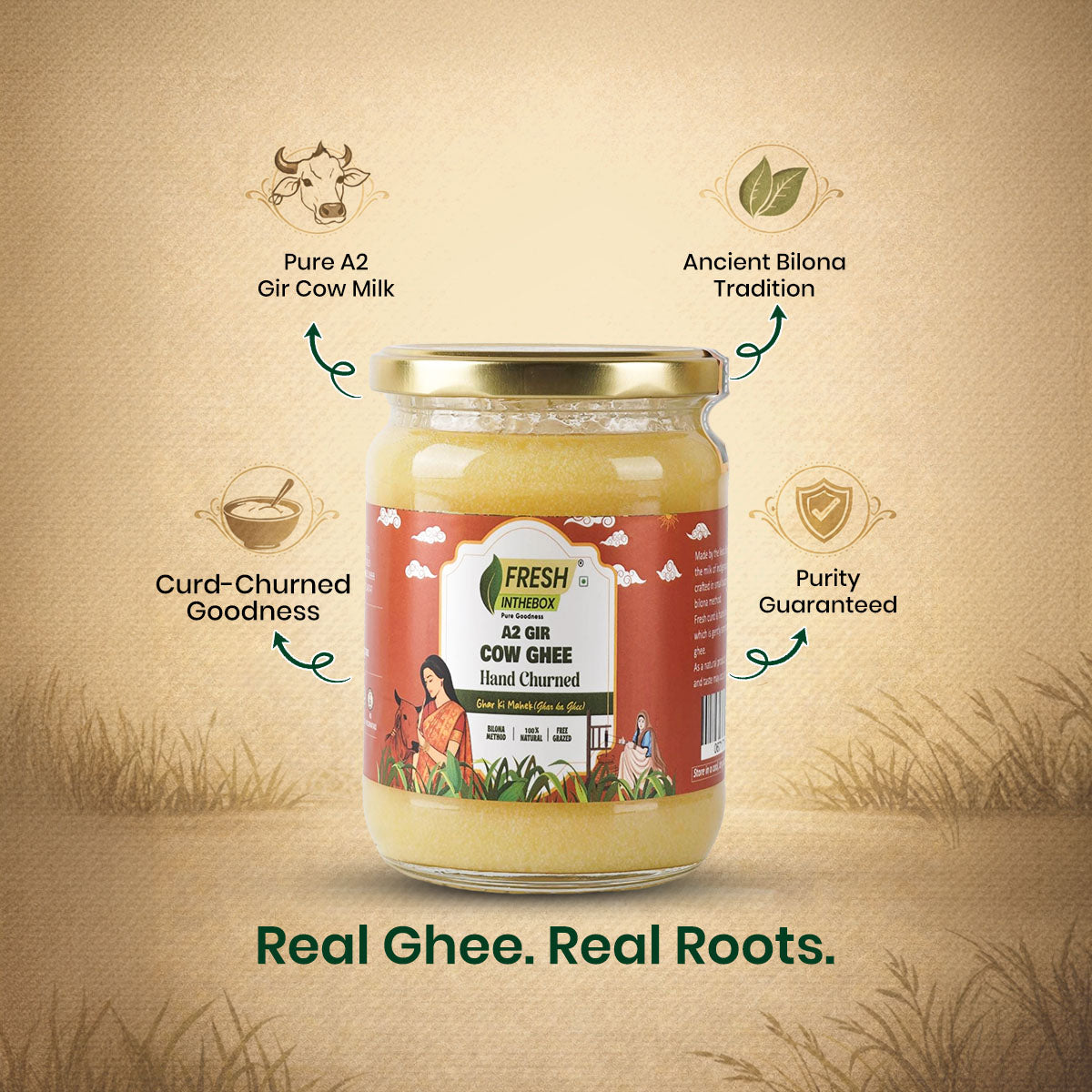 A2 Gir Cow Ghee | The "Bilona" Truth