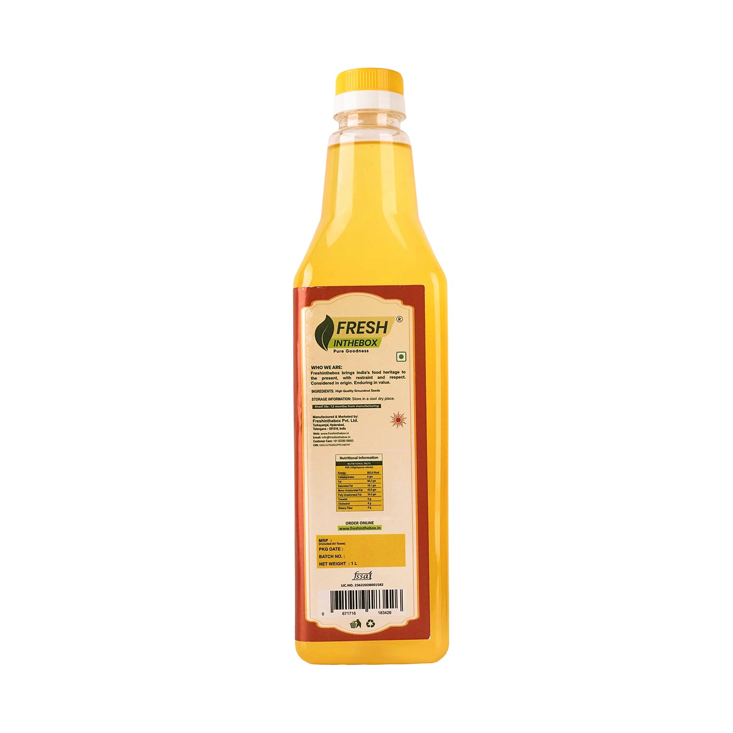 Wood-Pressed Groundnut Oil | The Golden Standard of Indian Kitchens