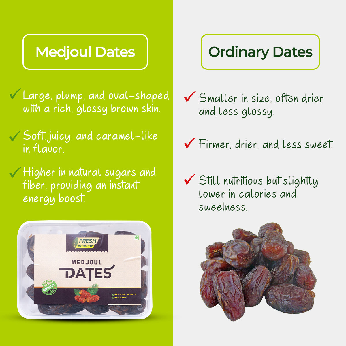 Delicious Medjoul Dates