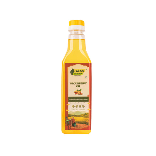 Wood-Pressed Groundnut Oil | The Golden Standard of Indian Kitchens