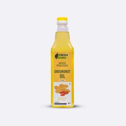 Wood Pressed Groundnut Oil