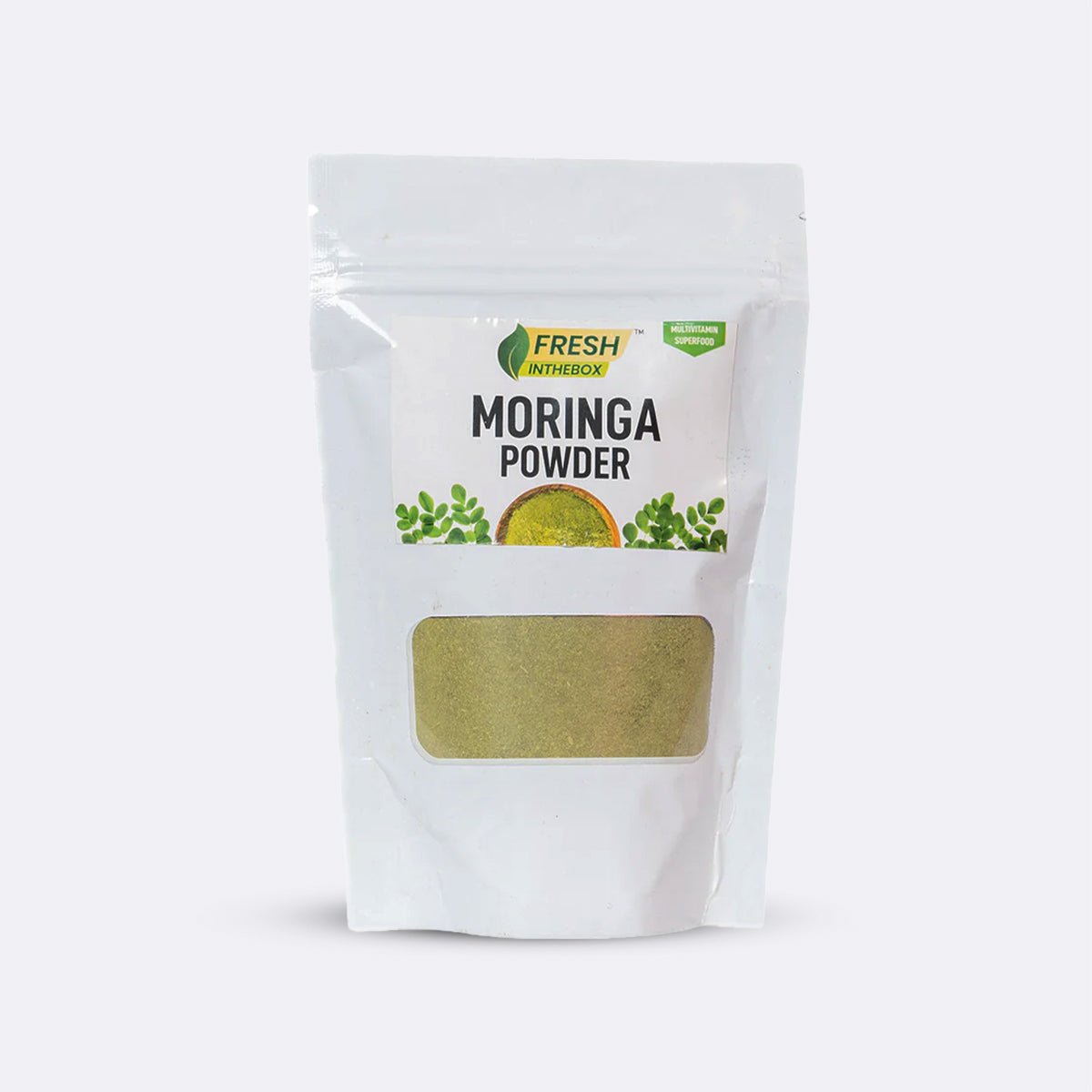 Organic Moringa Powder - Sahjan Leaf Powder Buy India – FRESHINTHEBOX