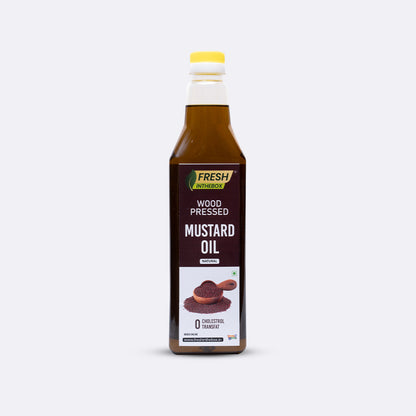 Wood-Pressed Mustard Oil