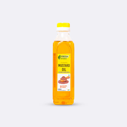 Wood-Pressed Mustard Oil
